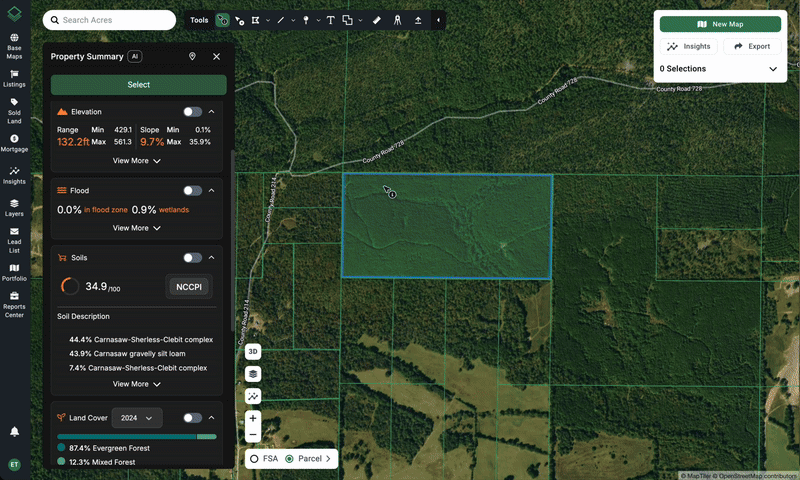 AI Property Summary Insights