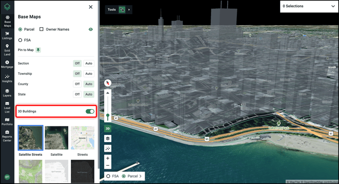 Base Maps 3D Buildings