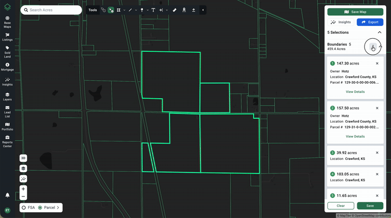 Change Boundary Color