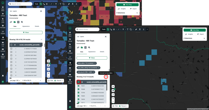 Convert to Boundary Bulk