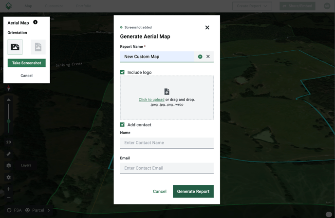 Generate Aerial Map-1