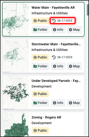 Layers Last Updated