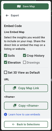 Reports Export Embed