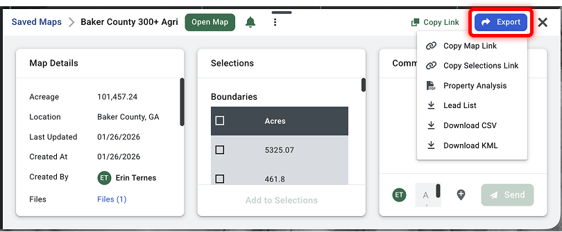 Reports Export From Portfolio