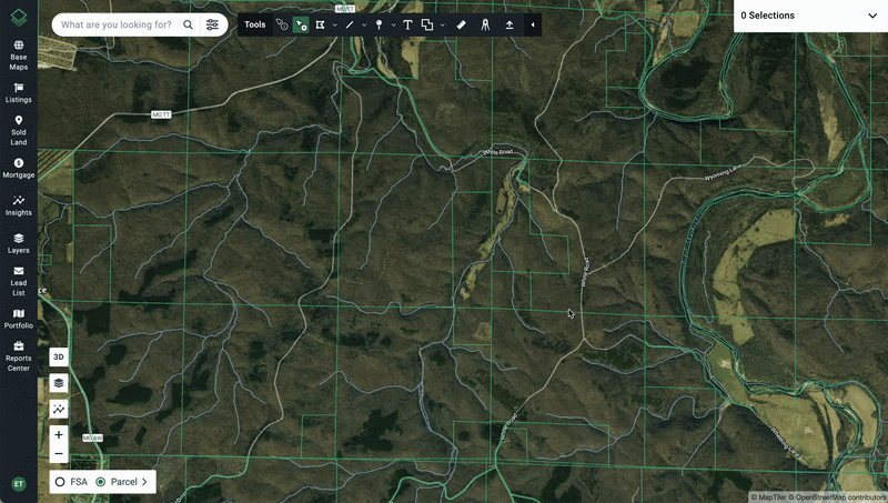 Sold Land - Add a Sale
